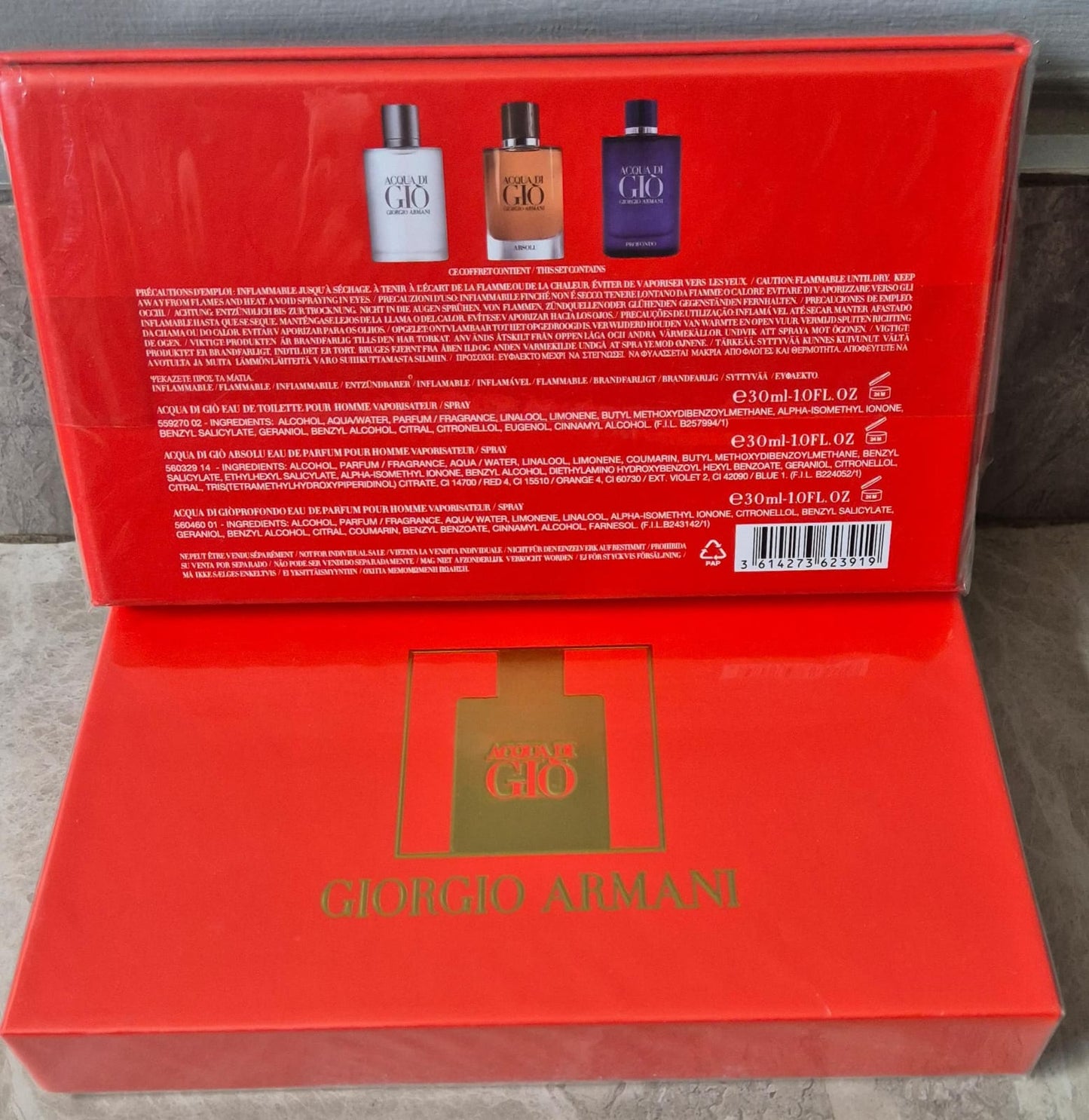 Armani Si Set (3 x 30ml)