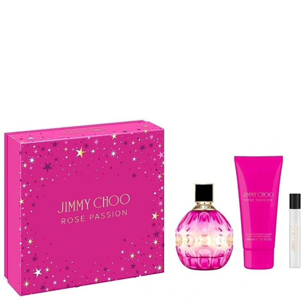 Jimmy Choo Rose Passion Eau de Parfum Spray 100ml Set