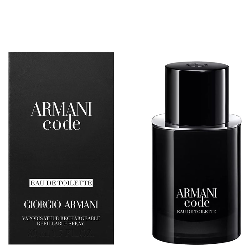 Giorgio Armani Code Eau de Toilette Refillable Spray 50ml