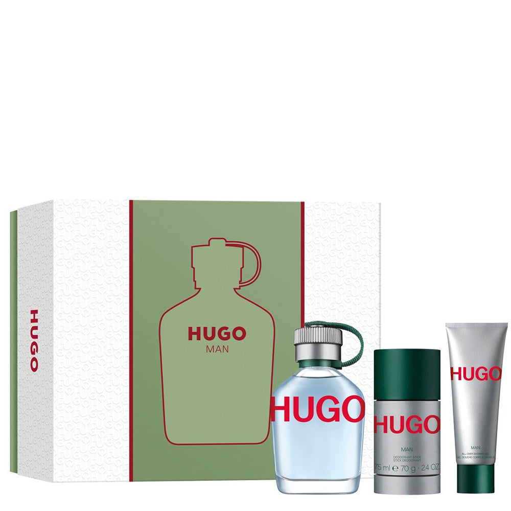 HUGO Man Eau de Toilette Spray 125ml Set