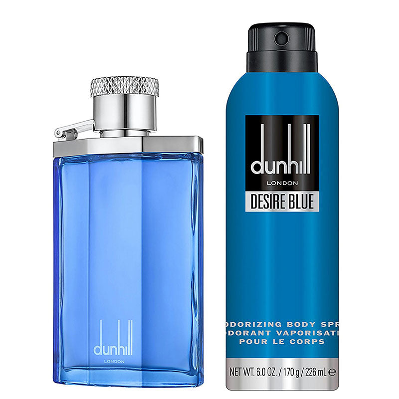 Dunhill Desire Blue For A Man Eau de Toilette Spray 100ml Set