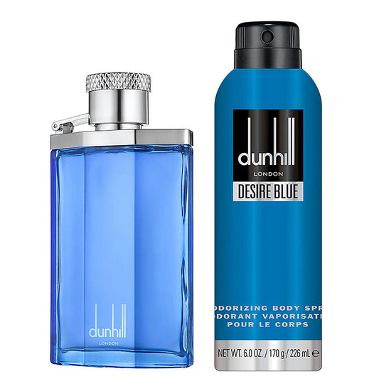 Dunhill Desire Blue For A Man Eau de Toilette Spray 100ml Set