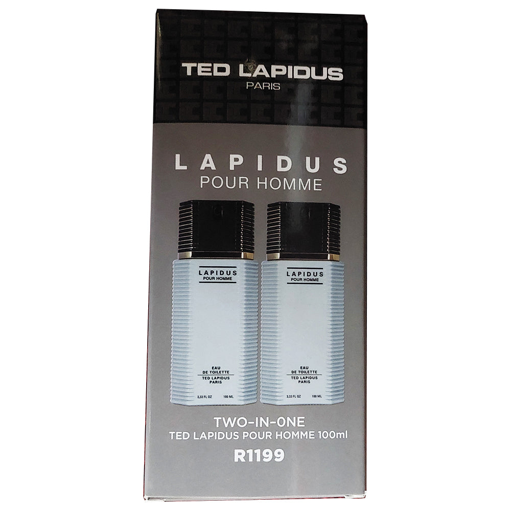 Lapidus Pour Homme Eau de Toilette Spray Duo