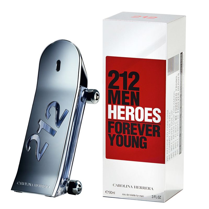 Carolina Herrera 212 Heroes Men Eau de Toilette Spray 90ml