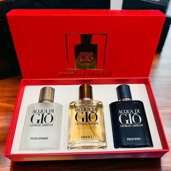 Giorgio Armani Acqua Di Gio Set (3 x 30ml)