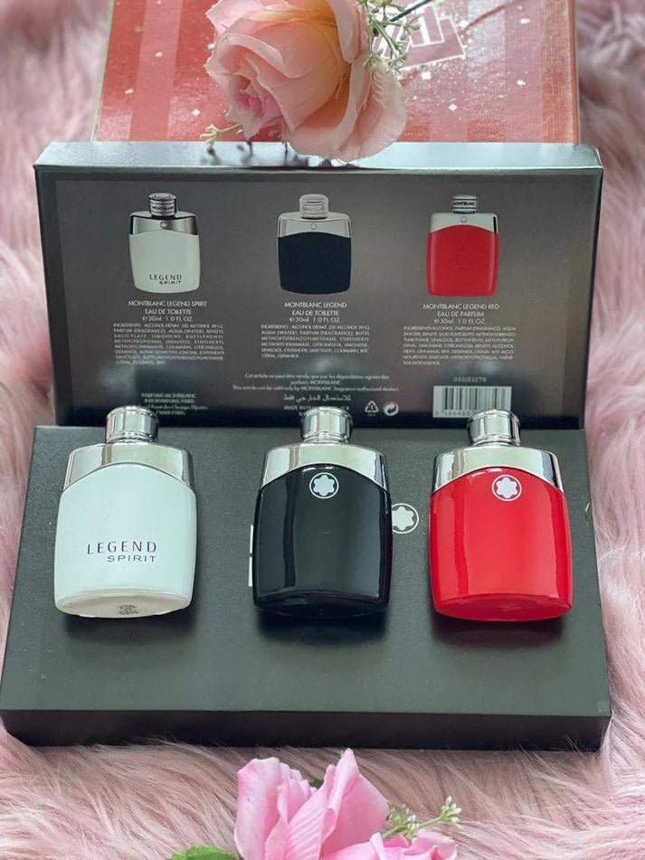 Mont Blanc Legend Set (3 x 30ml)