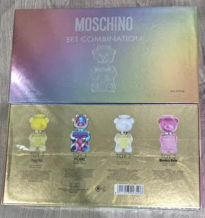 Moschino Set: Hippy Fizz, Toy 2 Pearl, Toy 2, Toy 2 Bubble Gum (4x 30ml)